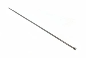 100 X Zip Kabelbinder Ordnung 30.5cm 300mm Silber Verwendet Für Radkappen - Bild 1 von 1