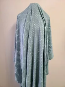 2,4 Yds, umweltfreundlicher Stoff, Rayon Challis Punkte Druck für Frauen Kleidung A4-11 - Bild 1 von 5