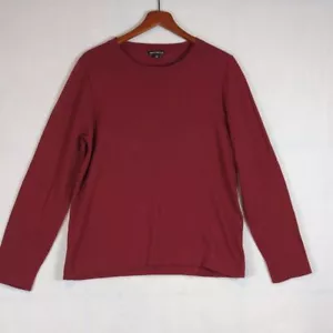 J. Crew Mercantile Red Wool Blend Men's Crewneck Sweater XL - Picture 1 of 5