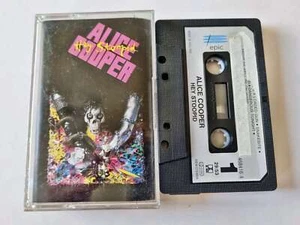 Alice Cooper - Hey stoopid Cassette Holland/ Abrisse auf Label!! - Picture 1 of 5