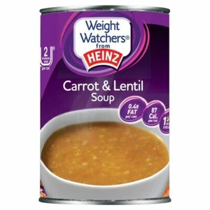 Heinz Weight Watchers Carrot & Lentil Soup 295g - (PACK OF 4) - Picture 1 of 1