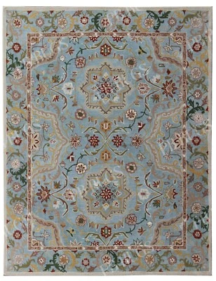 Leslie Handmade Woolen Area Rug Traditional Design Wool Area Rugs & carpet - Image 1 of 4