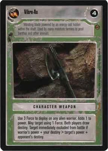 Vibro-Ax (LS) (Jabba's Palace) | Decipher Star Wars CCG | NM/LP - Picture 1 of 1