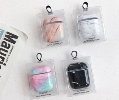 100% Brand new Premium Marbel Apple protective Case for AirPods Perfect Fit - image 1 of 4