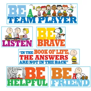 Eureka Peanuts Be The Best You Can Be Bulletin Board Set - Picture 1 of 1