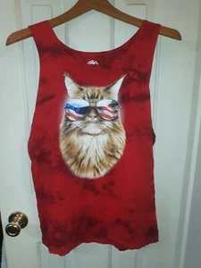 Cat With Aviators Tanktop Größe Medium Hybrid T-Shirts - Bild 1 von 3