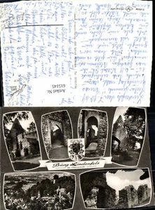 615145, postal con varias imágenes Lindenfels Burg Lindenfels i. Odenwald - Imagen 1 de 1