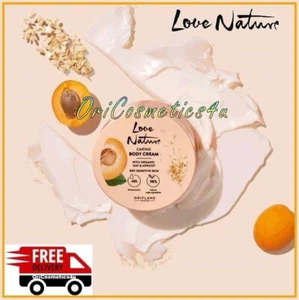 Oriflame Love Nature Caring Body Cream with Organic Oat & Apricot - Picture 1 of 7