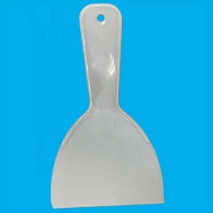 1 X 100mm Plastica Bianco Raschietto; Per Applicare Filler Liscio Da ,Scrematura - Foto 1 di 1