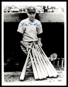 BILL DICKEY SIGNED 8X10 PHOTO - JSA COA - NEW YORK YANKEES - Picture 1 of 1
