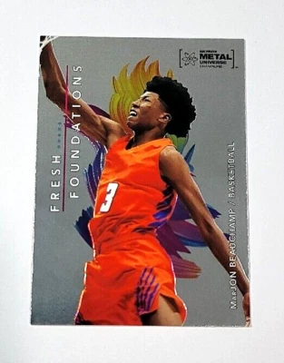 2022 Skybox Metal Universe Champions MarJon Beauchamp Fresh Foundations #FF15 - Image 1 of 2