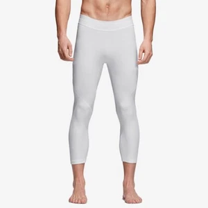 Adidas CD7154 Men's Alphaskin Tech 3/4 Tights White Knee High Tight (All Sizes) - Picture 1 of 7