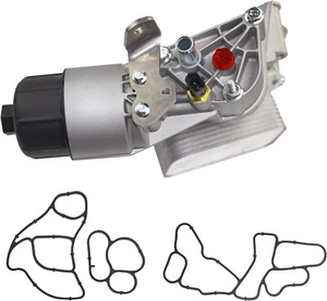 ✅ Oil Cooler Filter Housing for 14-20 Jeep Grand Cherokee 3.0L V6 Diesel Mopar - Picture 1 of 14