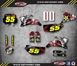 Pitster Pro LXR 09 GRAFFITI STYLE graphics stickers Full custom decal kit - Bild 1 von 1
