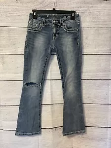 MISS ME Jeans, Signature BOOTCUT WOMENS 27/29 JEANS.(READ DESCRIPTION) - Picture 1 of 10