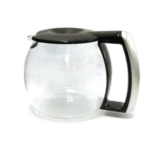 JARRA DE VIDRIO Y TAPA DE PLÁSTICO GENUINA DELONGHI BCO90, BCO260CD CAFETERA - Imagen 1 de 4