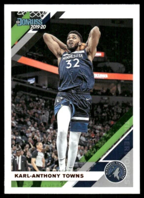 2019-20 Panini Donruss - #123 Karl-Anthony Towns - Image 1 of 2