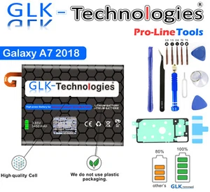 GLK per Samsung Galaxy A7 2018 SM-A750F batteria EB-BA750ABU Battery NUOVO 2025 B.j - Foto 1 di 6