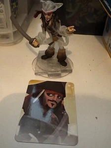 Disney Infinity 1.0 2.0 3.0 Captain Jack Sparrow Crystal Clear with card - Picture 1 of 1