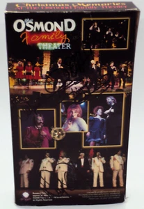 THE OSMONDS CHRISTMAS MEMORIES VHS Tape At The Osmond Family Theater Branson MO - Picture 1 of 6