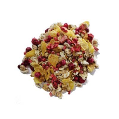 (13,17 EUR/kg) Kerniges Power Bio Müsli 600g mit heimischen Früchten Beeren - Bild 1 von 4