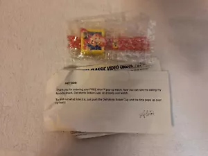 The Chipmunk Alvin Watch, Del Monte Corp Snack Cup 1991 - Picture 1 of 2