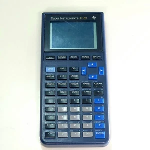 Texas Instruments TI-81 graphischer Taschenrechner getestet funktioniert ohne Deckel - Bild 1 von 3