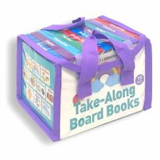 Take Along 10 Board Books Carry Pack Early Learning Counting, Vehicles, Forest