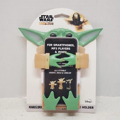 Star Wars The Mandalorian The Child Flexi Phone Holder & Stand Disney Tzumi NEW - Image 1 of 4