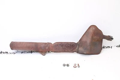 Silenciador de lata de escape 1980 Honda XL185 XL185s fabricante de equipamento original 18300-427-777 FORMA ÁSPERA - Imagem 1 de 4