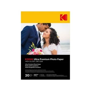 Kodak Ultra Premium Photo Paper - 7x5 GLOSS - 20 Sheets - Picture 1 of 1