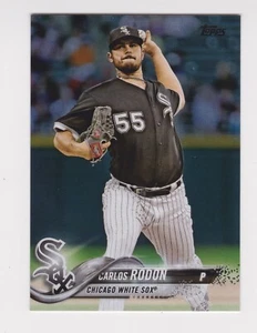 2018 Topps Baseball Series 1 Rainbow Foil Parallel Carlos Rodon #264 White Sox - Picture 1 of 2