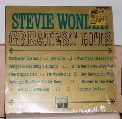 Stevie Wonder – Greatest Hits - 1968 Stereo Vinyl LP Record Album - Image 1 of 2