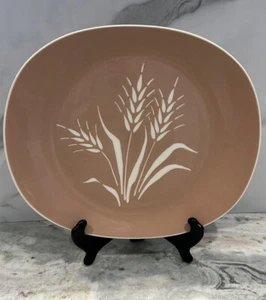 Harmony House Wheat Parchment Beige Platter 14” X 12” Excellent Vintage - Picture 1 of 5
