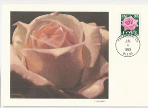 US No 88-38 LOVE Maximum Card JULY 4, 1988 - Picture 1 of 2