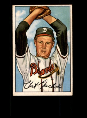 1952 Bowman #120 Chet Nichols EX - Image 1 of 2