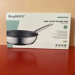 BergHOFF 10” Aluminum 18/10 Nonstick Fry Pan Skillet Boxed @ - Picture 1 of 4
