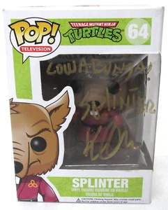 Funko POP TMNT Ninja Turtles 64 Splinter Signed By Kevin Clash NO COA - Picture 1 of 11