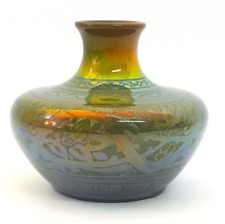 Pilkington Royal Lancastrian 1900s Art Nouveau Chas E Cundall Lustre Glaze Vase