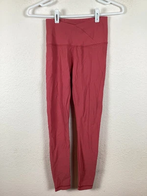 90 Degree Womens Size XS Leggings Yoga Sweatpants Stretch Pink Solid Excellent - Image 1 of 4