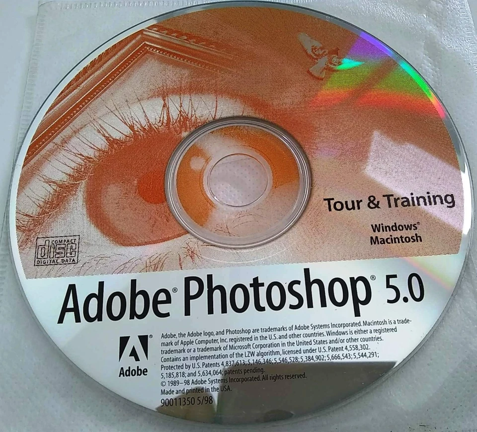Adobe PhotoShop 5.0 Tour & Training CD - Image 1 of 1
