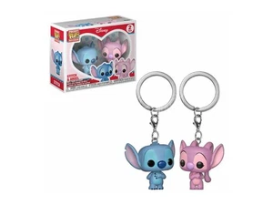 Lilo & Stitch Pocket Pop! Vinile Portachiavi 2-pack Stitch & Angel 4 Cm Funko - Imagen 1 de 1
