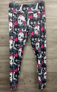 CVG Leggings a prova di squat rosa cuore rompicuore costantemente vari ingranaggi L - Foto 1 di 8