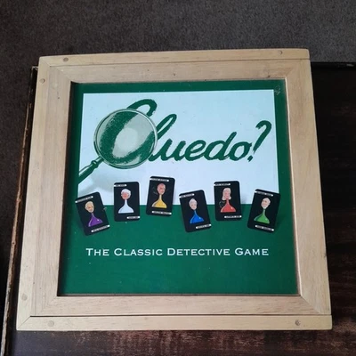 Cluedo Parker Brothers 2003 Board Game Nostalgia Edition In Wooden Box - Image 1 of 4