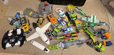 Lego Part Built Cars/Planes/Vehicles Mixed Bundle/Joblot Ninjago,City,Batman - Image 1 of 4