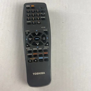 Toshiba VC-522 TV VCR Remote Control Tested Gray OEM Original - Picture 1 of 6