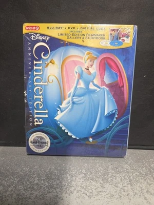 Cinderella (Blu-ray/DVD/Digital) TARGET STORYBOOK EXCLUSIVE! BRAND NEW & SEALED! Foto 1 de 3