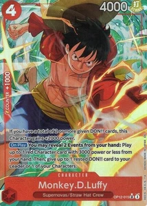 One Piece TCG - Monkey D. Luffy - OP12-015 - Super Rare - NM - Bild 1 von 2