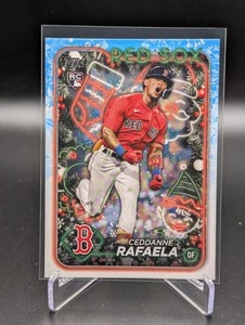 2024 Topps Holiday CEDDANNE RAFAELA #H121 Rookie RC Boston Red Sox - Picture 1 of 2