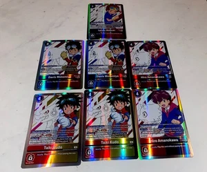 Davis Motomiya BT21 WORLD CONVERGENCE Takato Matsuki Hiro Amanokawa Taiki Kudo - Picture 1 of 5